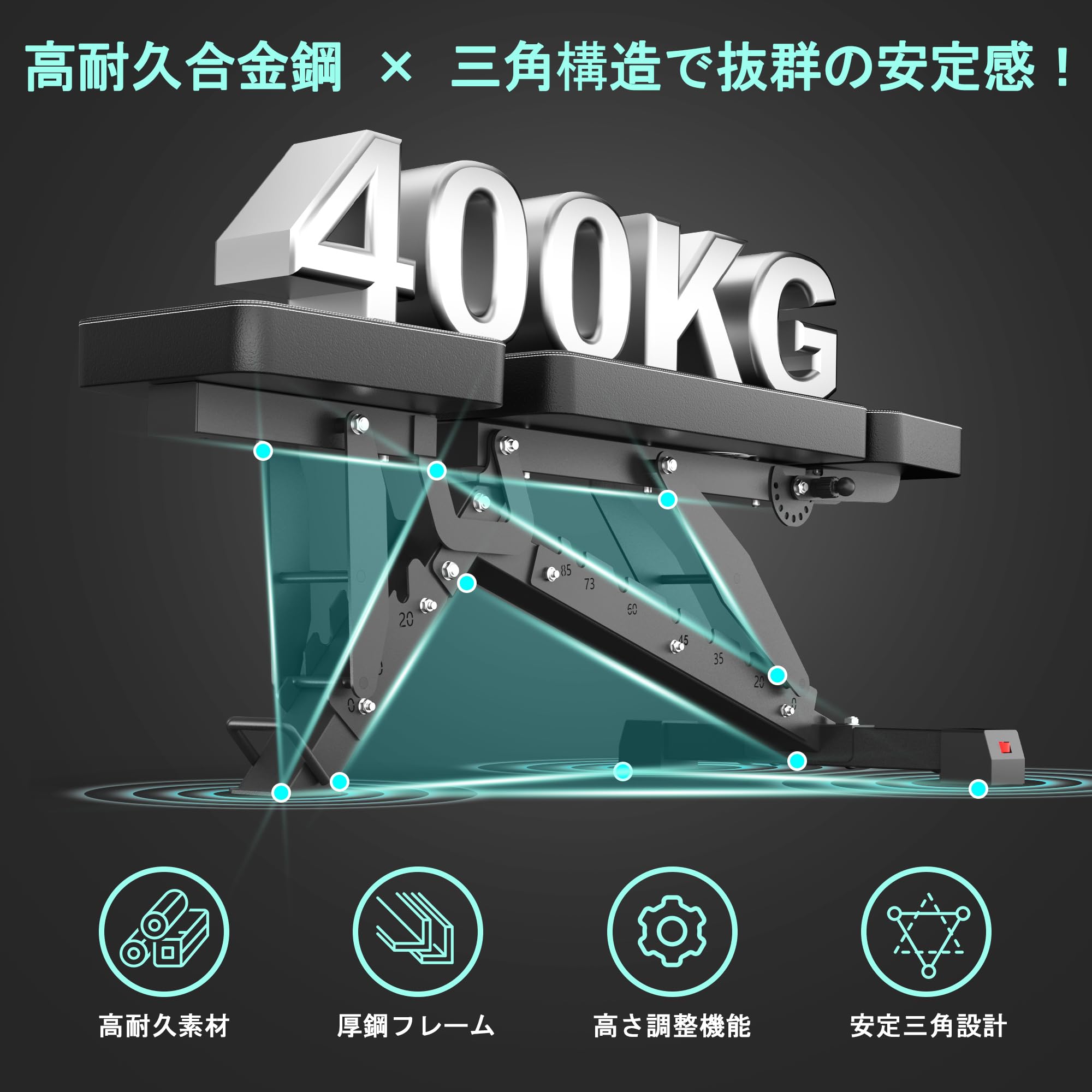 Amazon.co.jp: トレーニングベンチ ONETWOFIT インクラインベンチ